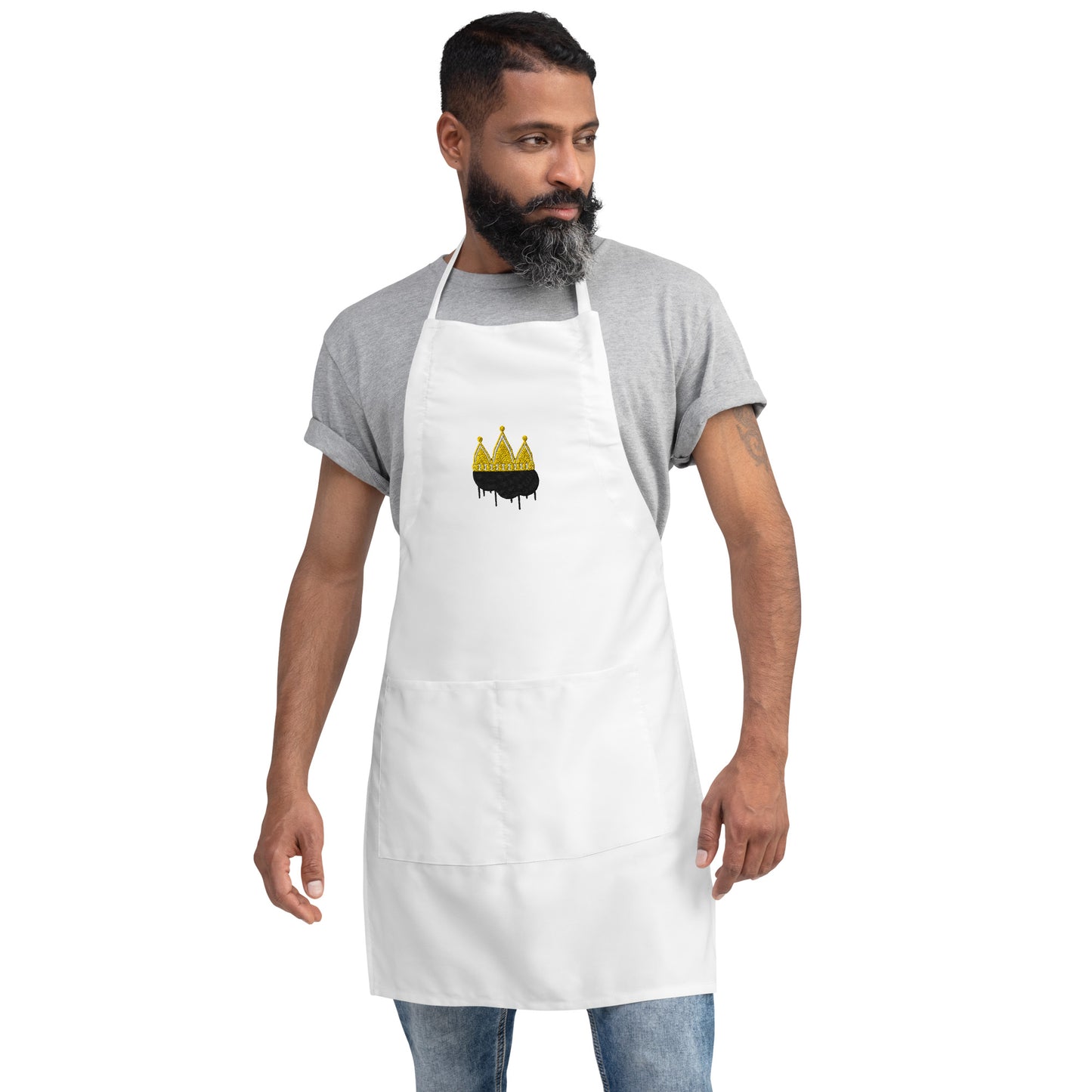 Embroidered Apron